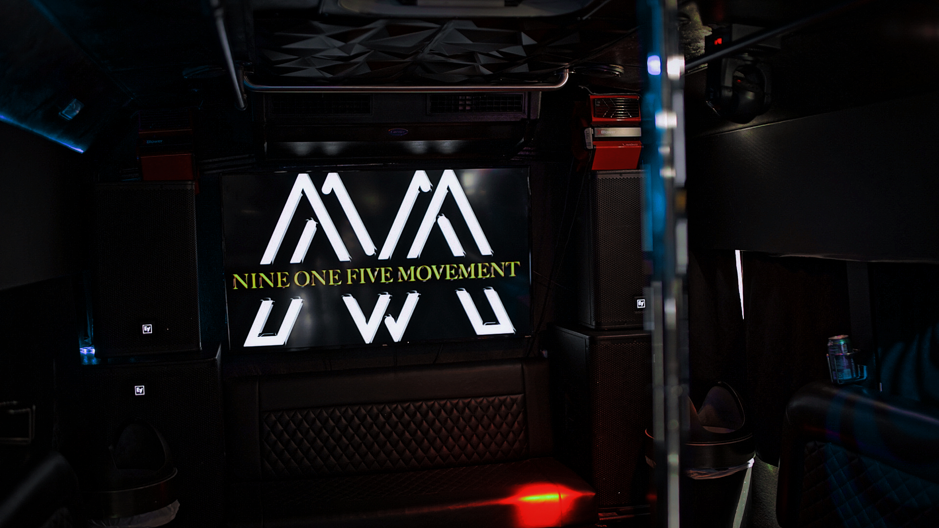 Nine One Five Movement party bus 10
